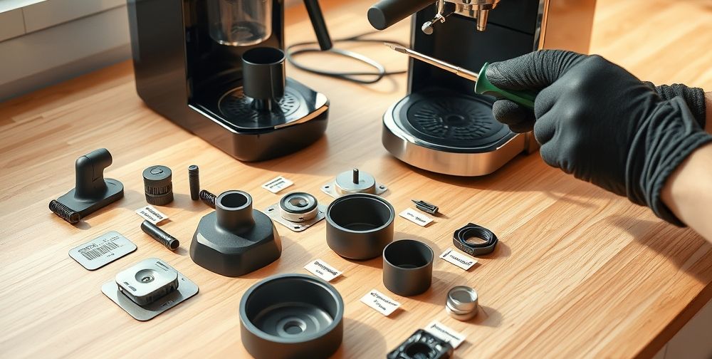 چگونه با قطعات یدکی، قهوه ساز خود را تعمیر کنیم؟